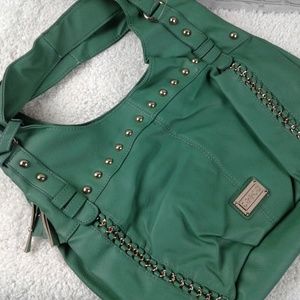 Cesca Green Purse
